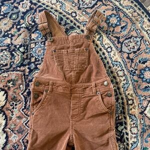 OshKosh B'gosh Rust Brown Corduroy Overalls